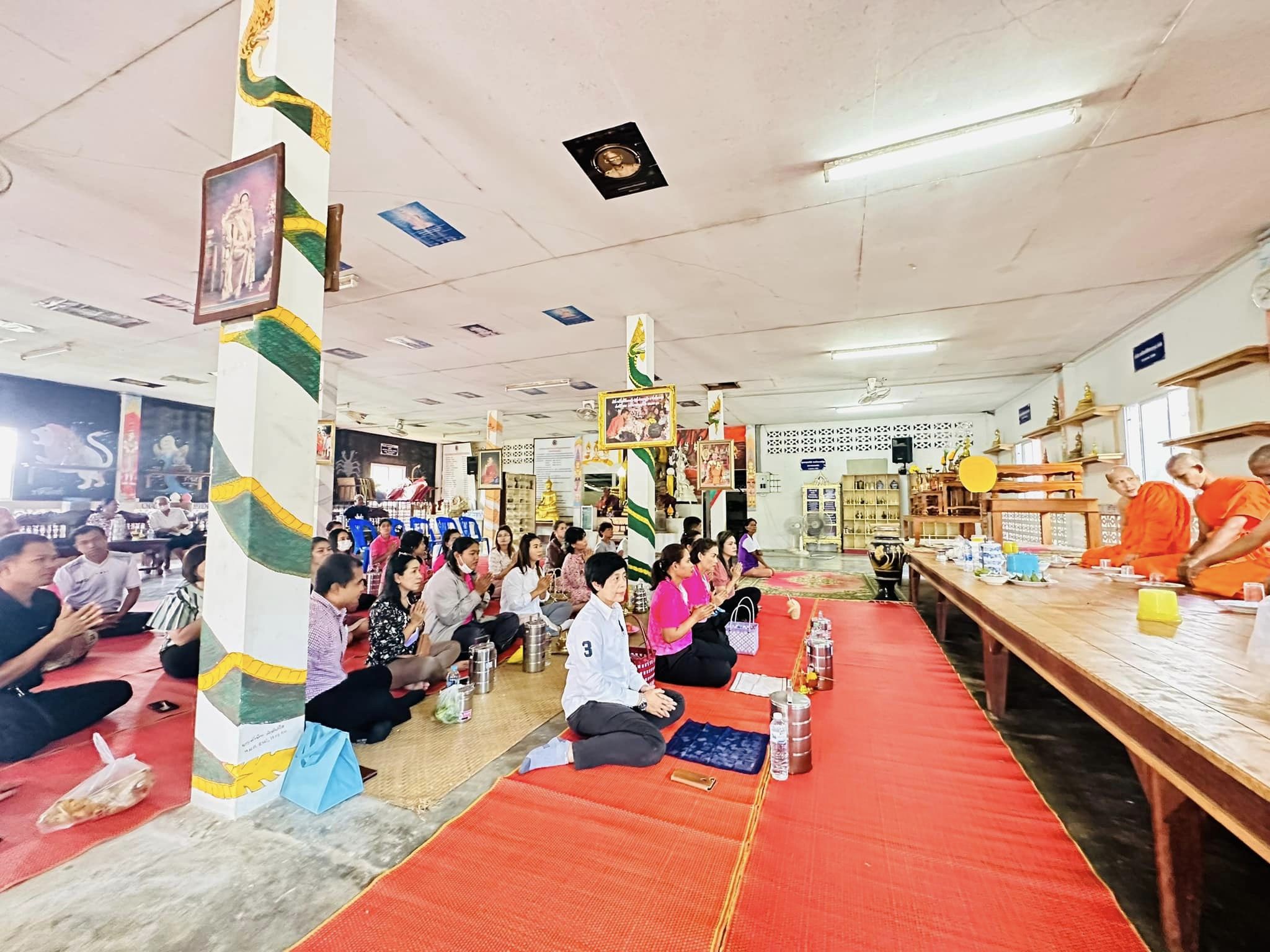 วันอังคาร ที่ 4 เมษายน พ.ศ. 2566 เวลา 10.00 น.  อบต.นาโต๊ะหมิง อำเภอเมืองตรัง จังหวัดตรัง จัดพิธีทำบุญเลี้ยงพระ โดยอุทิศให้ นางสาวเกตมณี หมุนแทน ผู้ช่วยเจ้าพนักงานจัดเก็บรายได้ ผู้วายชนม์ โดยการนำของนายสรวุฒิ นาคะพงศ์ นายกอบต.นาโต๊ะหมิง พร้อมด้วยคณะผู้บริหาร สมาชิกสภาฯ เจ้าหน้าที่อบต. ร่วมกันทำบุญเลี้ยงพระ ณ วัดศรัทธาธรรม (วัดนาโต๊ะหมิง)